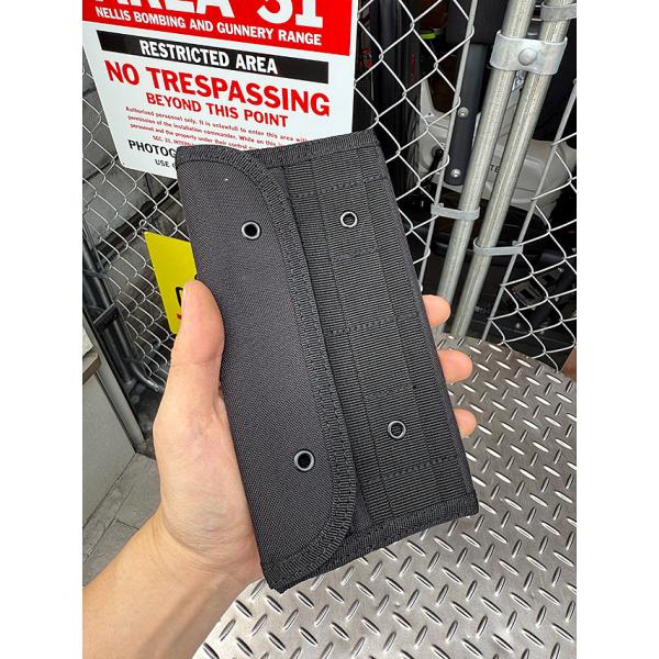 ミリタリー　モール　ウォレット　長財布　（ブラック）　アメカジ