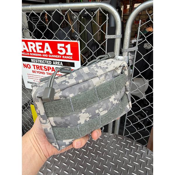 ミリタリー　モールポーチ　B-5901　（ACU/デジカモ） ■ アメリカ雑貨 アメリカン雑貨