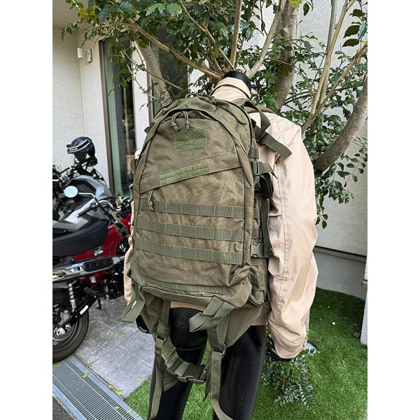 米軍タイプ　A-3　ミリタリー　バックパック　40L　（オリーブ）　U.S.タイプ　リュック ■ ア...