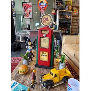 ガソリンスタンド ガスポンプ CDケース ホルダー アメリカン雑貨 USA