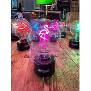 LED バルブライト （スター） 単四電池＆USB電源の両方対応