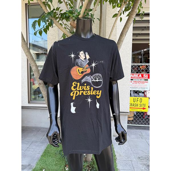 サンレコード　エルヴィス・プレスリー　オフィシャルTシャツ　（Lサイズ）　公式グッズ ■ アメリカン...