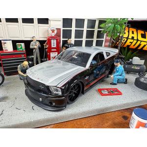 ミニカー 1/18 ACME 1968 シェルビー GT-500 KR 紺色 マスタング