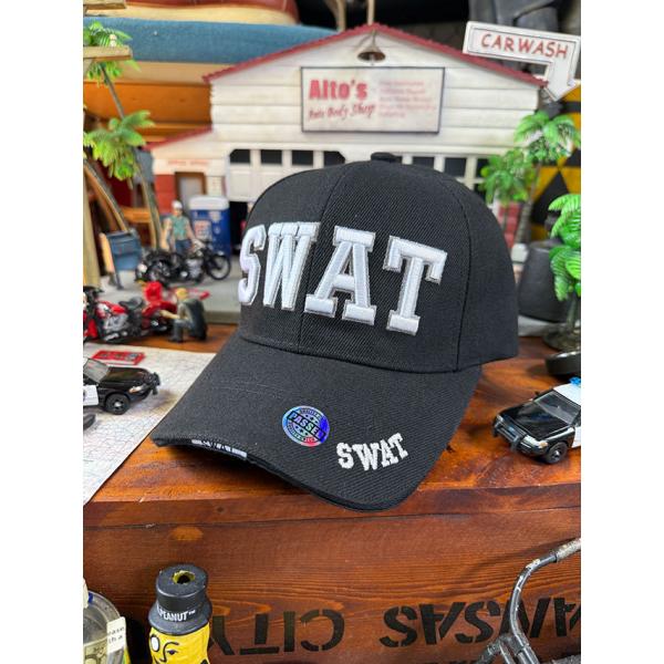 米特殊部隊　SWAT　 スワット 　ミリタリーキャップ ■ アメリカン雑貨 アメリカ雑貨