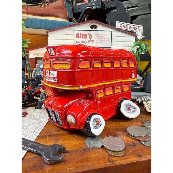 オールディーズマネーバンク　（ロンドンバス） ■ アメリカン雑貨 アメリカ雑貨