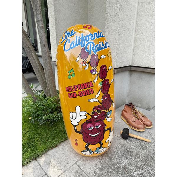 カリフォルニアレーズン　インフレータブル　パンチング人形　ディスプレイ ■ アメリカン雑貨 アメリカ...