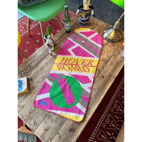 映画　バック・トゥ・ザ・フューチャー　ホバーボード　オフィシャル　フェイスタオル ■ アメリカン雑貨...