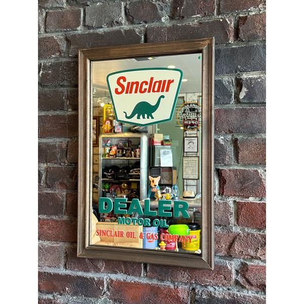 アメリカン　ウッド　パブミラー　（シンクレア） ■ アメリカン雑貨 アメリカ雑貨