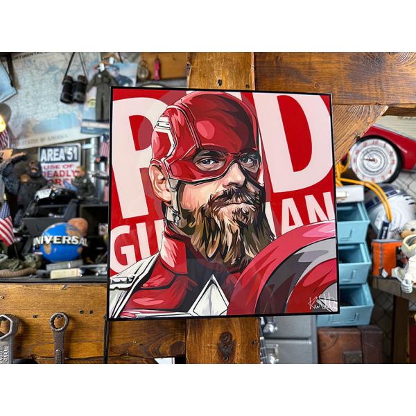 レッドガーディアン　ポップアートフレーム　#689　マーベル　ブラック・ウィドウ ■ アメリカン雑貨...