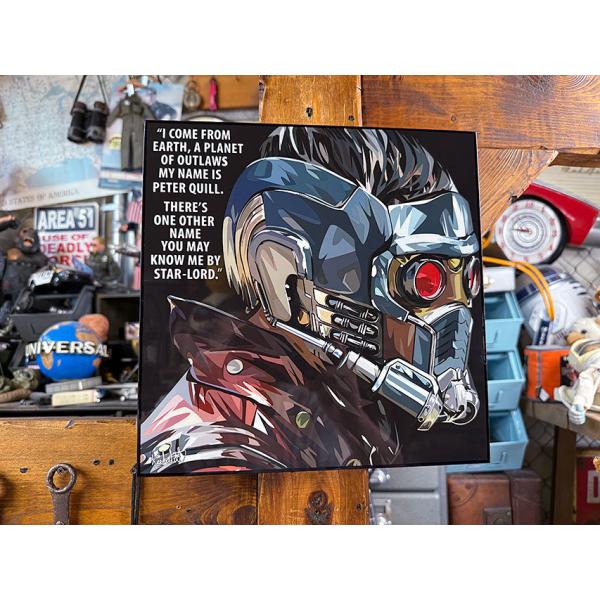 ガーディアンズ・オブ・ギャラクシー　スターロード　ポップアートフレーム　#300　マーベル ■ アメ...