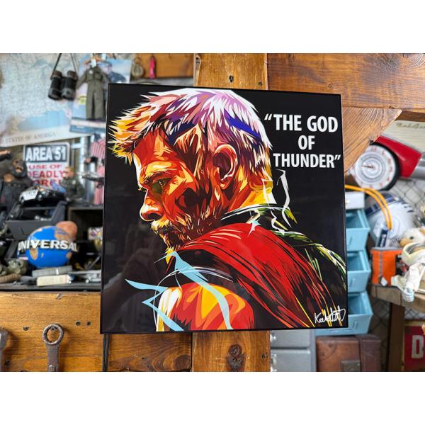 Thor　ソー　クリス・ヘムズワース　ポップアートフレーム　（TYPE2/THE GOD OF TH...