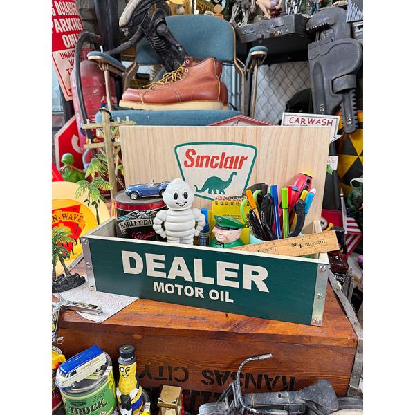 USモーター企業　ウッドシェルフ　（シンクレア） ■ アメリカン雑貨 アメリカ雑貨