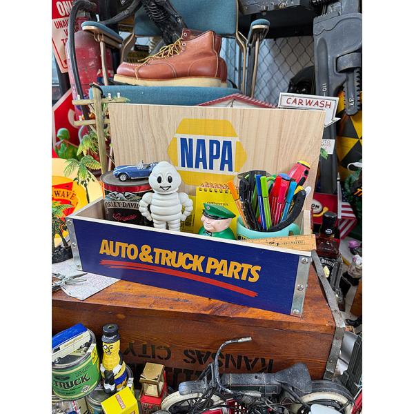 USモーター企業　ウッドシェルフ　（NAPA） ■ アメリカン雑貨 アメリカ雑貨