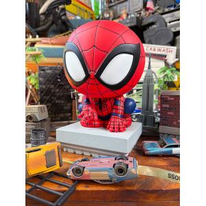 スパイダーマン バンク 貯金箱 マーベル 陶器製 置物 Marvel Spiderman