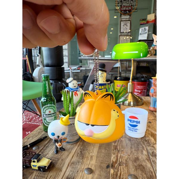 ガーフィールド　スクイーズトッパー　キーチェーン　アンテナトッパー ■ アメリカン雑貨 アメリカ雑貨