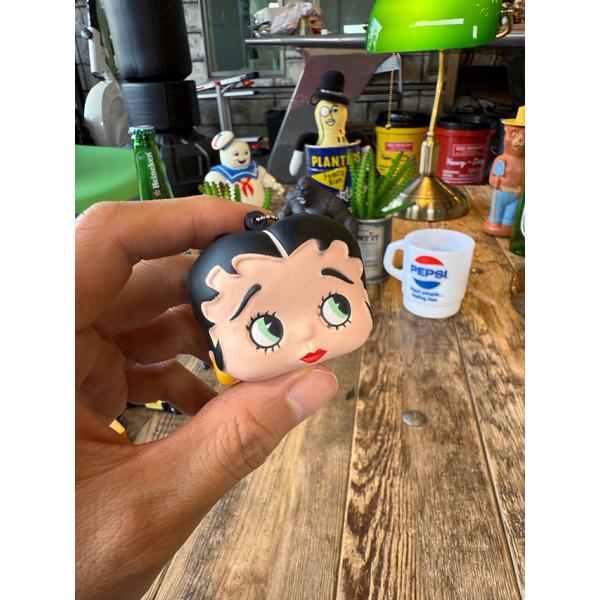 ベティ・ブープ　スクイーズトッパー　キーチェーン　アンテナトッパー ■ アメリカン雑貨 アメリカ雑貨