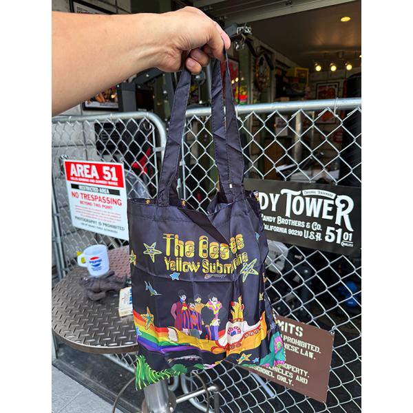ビートルズ　イエローサブマリン　エコバッグ　公式グッズ ■ アメリカン雑貨 アメリカ雑貨