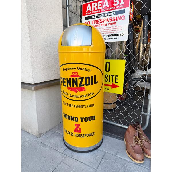 ペンズオイル　スチール　ダストボックス　53Lサイズ　ゴミ箱　（インナー缶付き） ■ アメリカン雑貨...