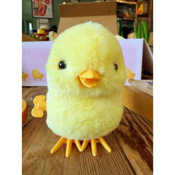 トコトコはねる ヒヨコちゃん　ぜんまい式　トコトコ人形　単品 ■ アメリカン雑貨 アメリカ雑貨