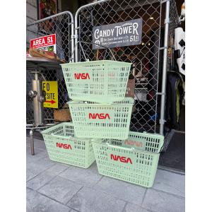 NASA 蓄光 ショッピング バスケット 買い物かご バスケット かご 収納