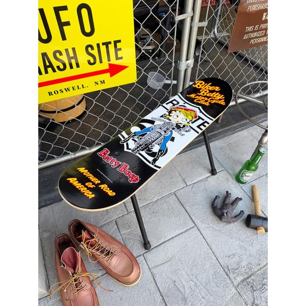 スケートボードデッキ　フォルディングチェアー　（ベティ・ブープ） ■ アメリカン雑貨 アメリカ雑貨