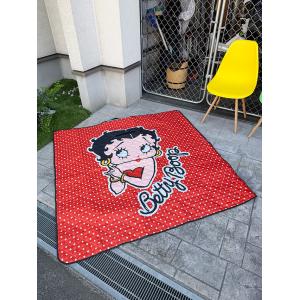 ベティ・ブープ 大判ラグマット フリンジ タペストリー □ アメリカン