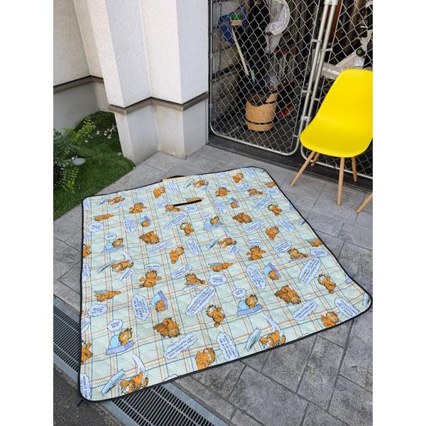 ガーフィールド　フォルダブル　ピクニックシート　150cm×150cm　レジャーシート ■ アメリカ...