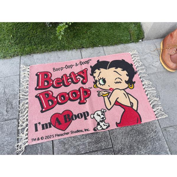 ベティ・ブープ　コットンマット　70cm　レギュラーサイズ　（ピンク/I'm A Boop） ■ ア...