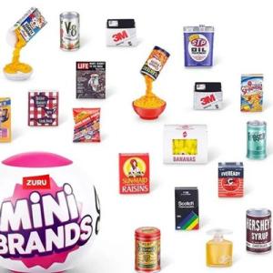 ZURU Mini Brands　レトロコレクション　（レトロ・レトロ）　米国の食品パッケージ　※1...