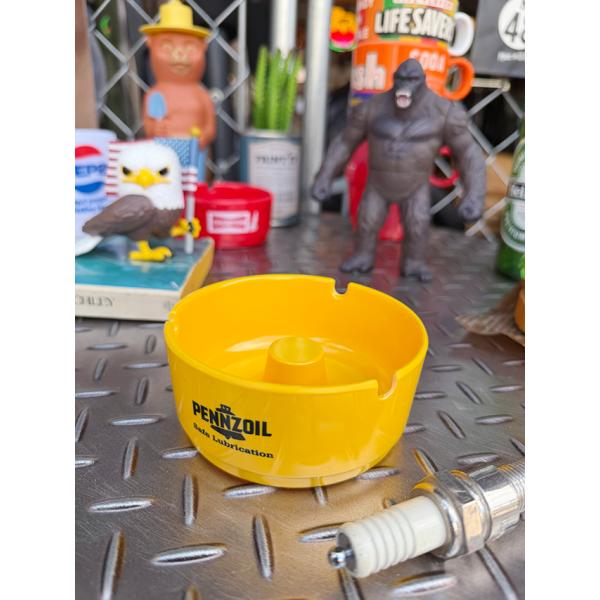 ペンズオイル　メラミン　アッシュトレイ　灰皿 ■ アメリカン雑貨 アメリカ雑貨