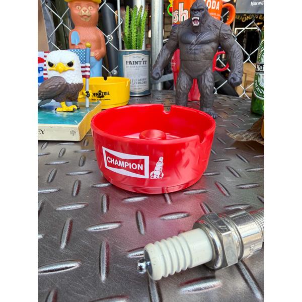 チャンピオン メラミン アッシュトレイ 灰皿  ■ アメリカン雑貨 アメリカ雑貨