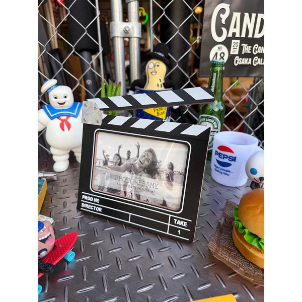 ハリウッド　カチンコ　フォトフレーム　写真立て　クラッパーボード ■ アメリカン雑貨 アメリカ雑貨