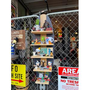 ルート66 ガスポンプ型 CDラック キャビネット ROUTE66 : アメリカン