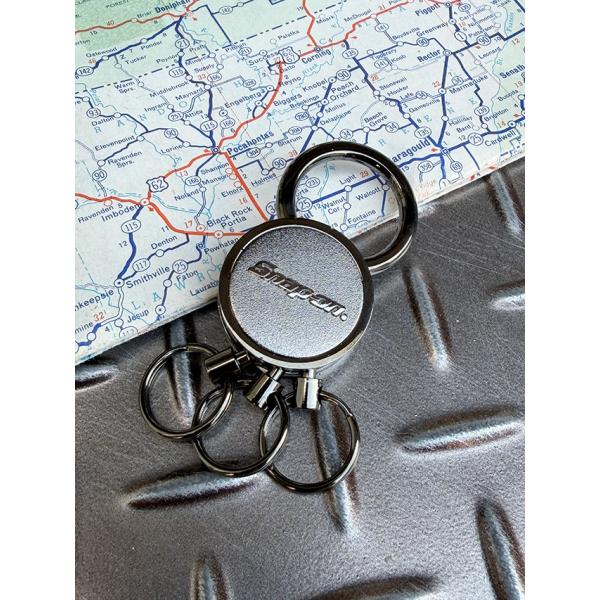 スナップオン　3リング　オフィシャル　キーホルダー ■ アメリカン雑貨 アメリカ雑貨