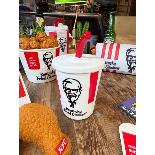 KFC　ケンタッキーフライドチキン　ソフビ　（ドリンク）　単品　犬用オモチャ　ドッグトイ ■ アメリ...