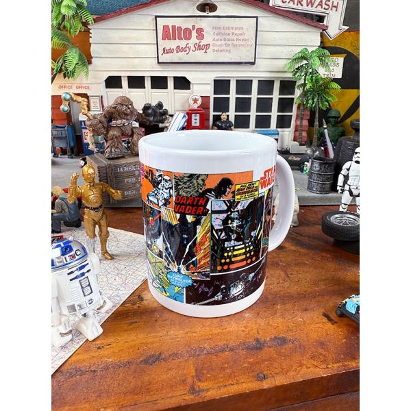 スターウォーズ　レトロコミック　オフィシャル　マグカップ　315ml ■ アメリカン雑貨 アメリカ雑...