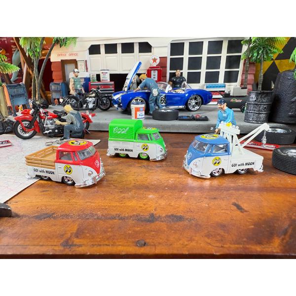 M2　ムーンアイズ限定　1960年　フォルクスワーゲン　シングルキャブトラック　3台セット ■ アメ...