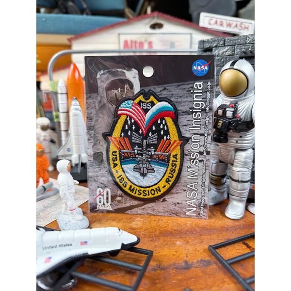 NASA　オフィシャル　ワッペン　（USA　ISSミッション） ■ アメリカン雑貨 アメリカ雑貨  ...