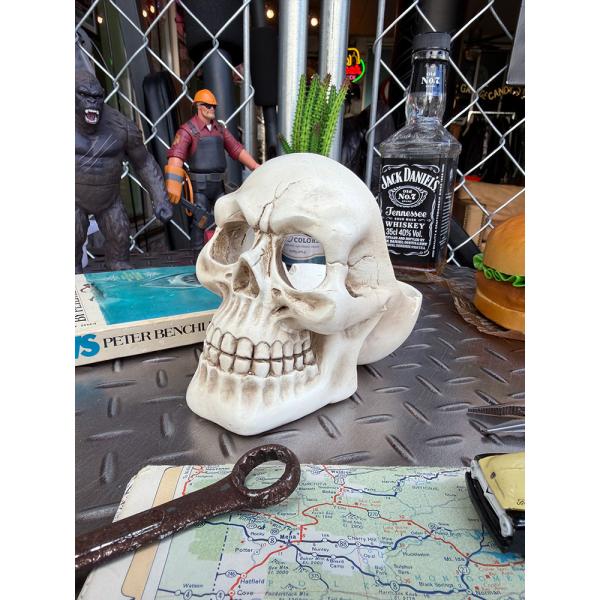 スカルヘッド　アッシュトレイ　灰皿 ■ アメリカン雑貨 アメリカ雑貨