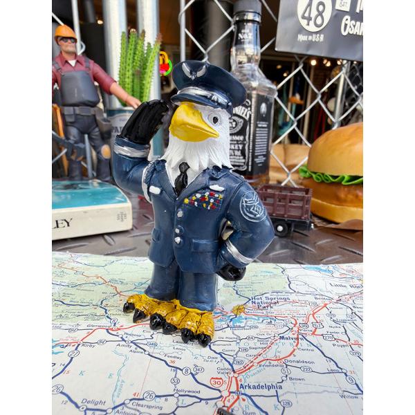 U.S.エアフォース　イーグル　ポリレジン　オブジェ ■ アメリカン雑貨 アメリカ雑貨