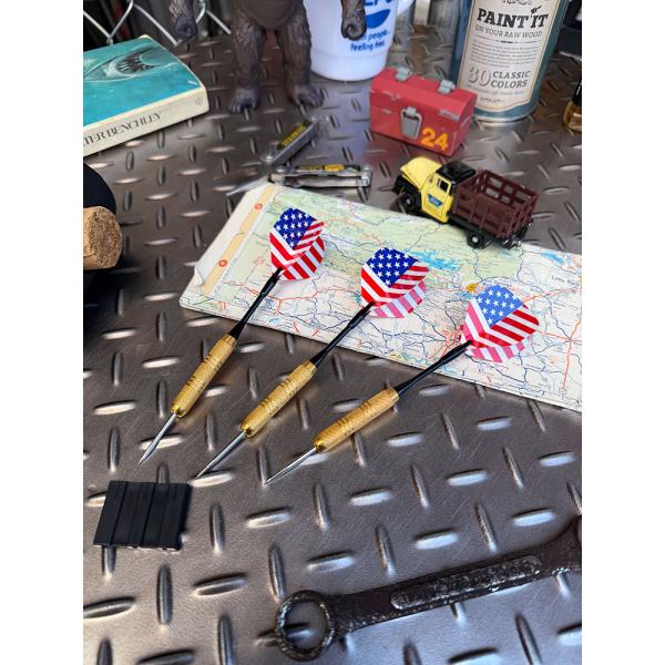 星条旗　ダーツ　矢　（3本セット） ■ アメリカン雑貨 アメリカ雑貨