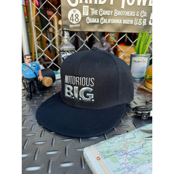 ノトーリアス B.I.G.　オフィシャル　フラットバイザー　キャップ　公式グッズ ■ アメリカン雑貨...