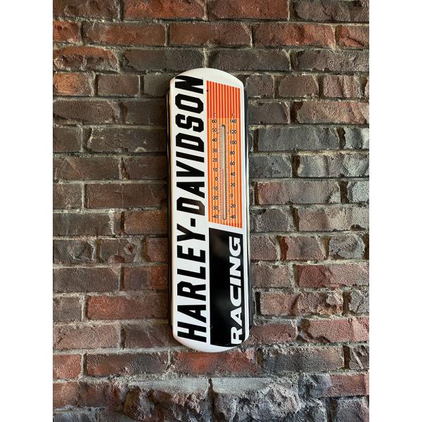 ハーレーダビッドソン　レーシング　オフィシャル　サーモメーター ■ アメリカン雑貨 アメリカ雑貨