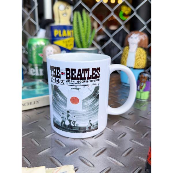 ビートルズ　日本武道館コンサート　オフィシャル　マグカップ　325ml　公式グッズ ■ アメリカン雑...