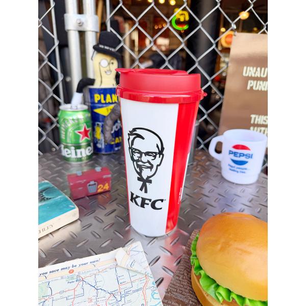KFC　ケンタッキーフライドチキン　オフィシャル　タンブラー　（取り外し可能なストロー付き） ■ ア...