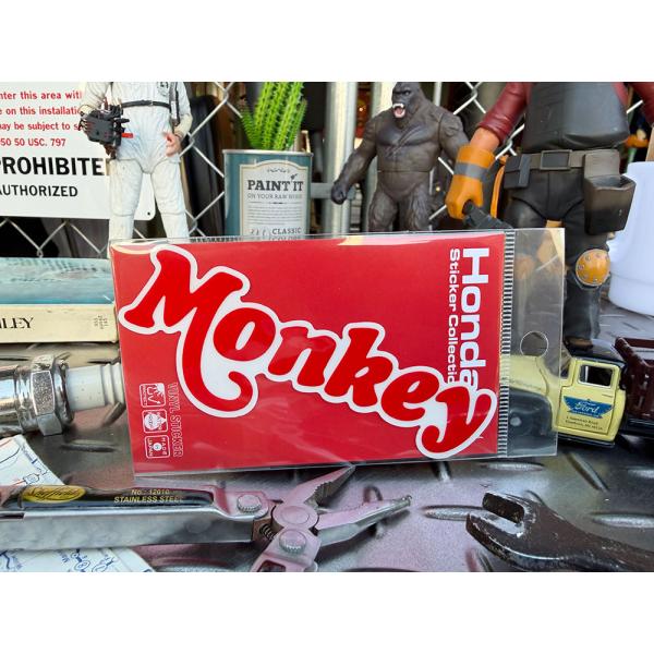 HONDA　ホンダ　バイク　ロゴ　オフィシャル　ステッカー　（モンキー） ■ アメリカン雑貨 アメリ...