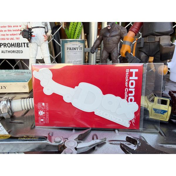 HONDA　ホンダ　バイク　ロゴ　オフィシャル　ステッカー　（ダックス/Dax） ■ アメリカン雑貨...