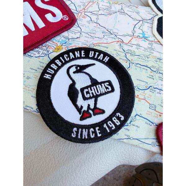 CHUMS　チャムス　ラウンド　ブービーロゴ　オフィシャル　ワッペン　単品 ■ アメリカン雑貨 アメ...