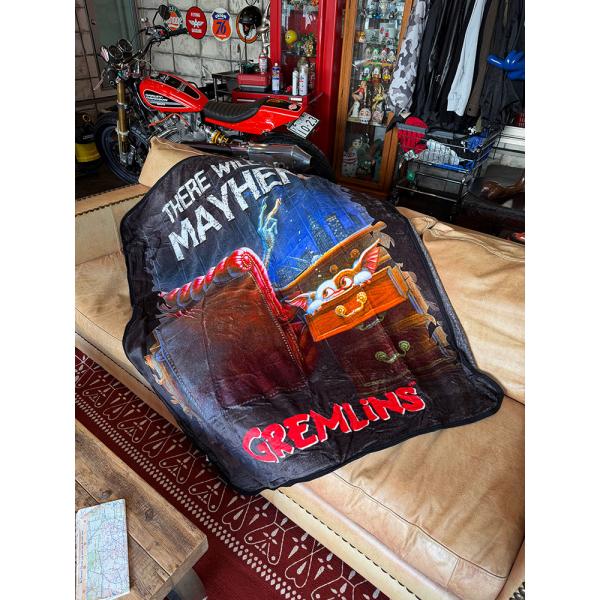 映画　グレムリン　ギズモ　フリースブランケット　（There will be Mayhem） ■ ア...