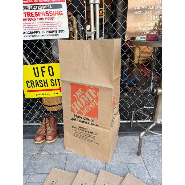 ホームデポ　30ガロン　100L　ペーパーバッグ　（5枚セット） ■ アメリカン雑貨 アメリカ雑貨